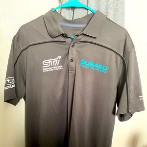 Mens Subaru Rally Performance Polo Tee